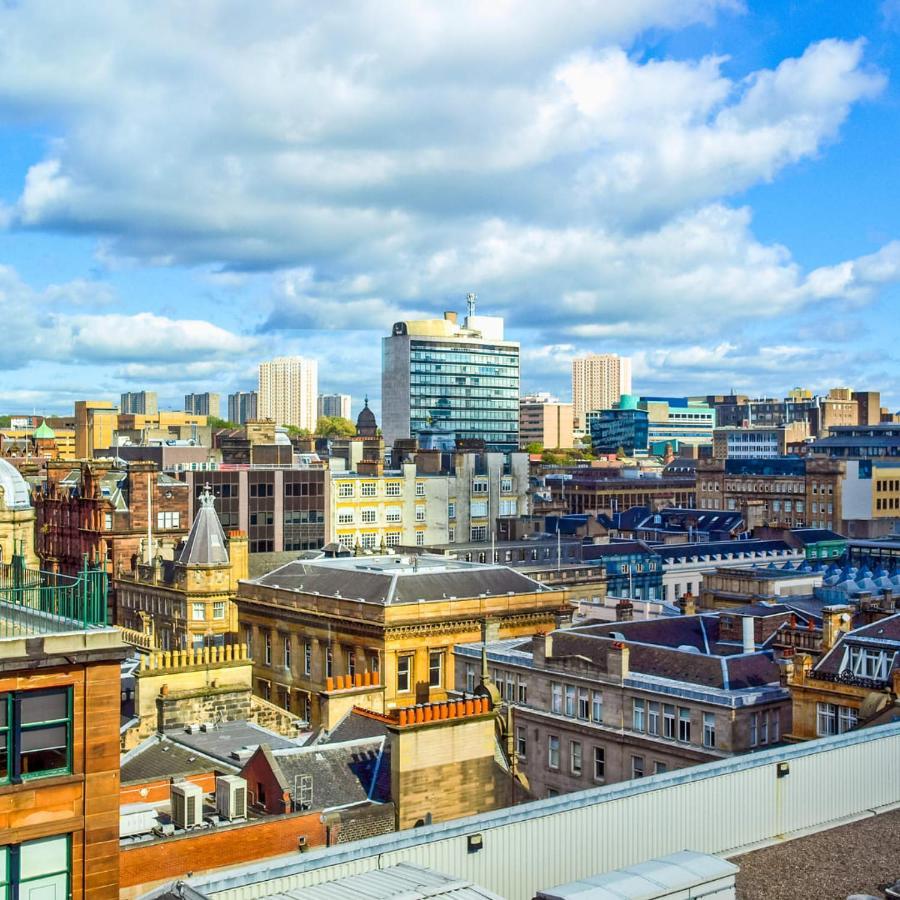 1 Bedroom Flat In The Heart Of Merchant City Glasgow Exterior foto